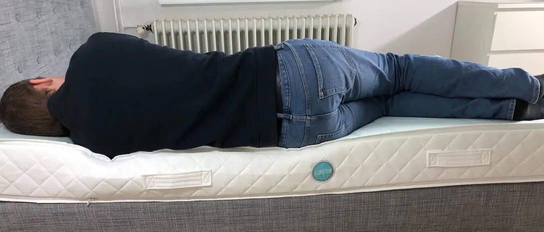 DIE MATRATZE von Weltbett 18 cm Version mit Seitenschläfer